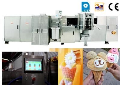 High Output Automatic Roller Sugar Cone Production Line Stainless Steel