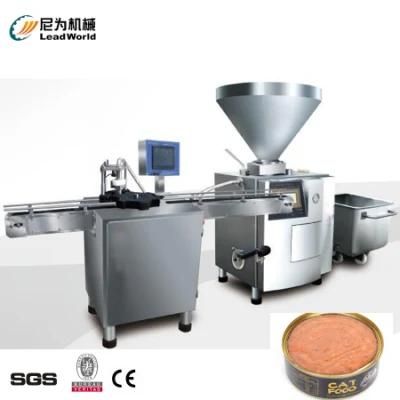 Shanghai China Manufacturer Automatic Crab Meat Meat Paste Automatic Canned Food Machinery ...