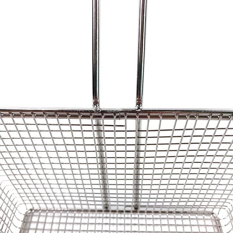 Stainless Steel Fryer Basket with Front Hook