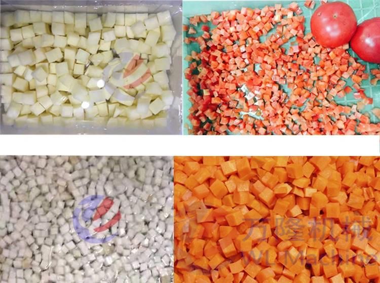 Food Equipment Vegetable Dicer Machine Industrial Tomato Pineapple Mango Cube Cutter Dicer