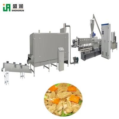 Healthy Soya Chunks Making Machines Machinery Soy Protein Production Line