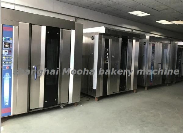 Industrial Bakery Machines Diesel Baking Bread Rotary Ovens Manufactures