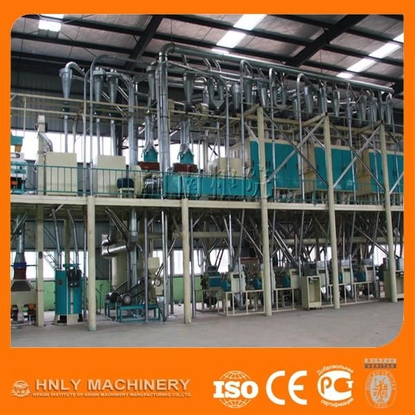 China Supplier Fully Automatic Turnkey Project Maize Milling Machine