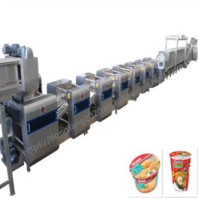 Instant Noodles Cup Ramen Noodles Production Line Machine