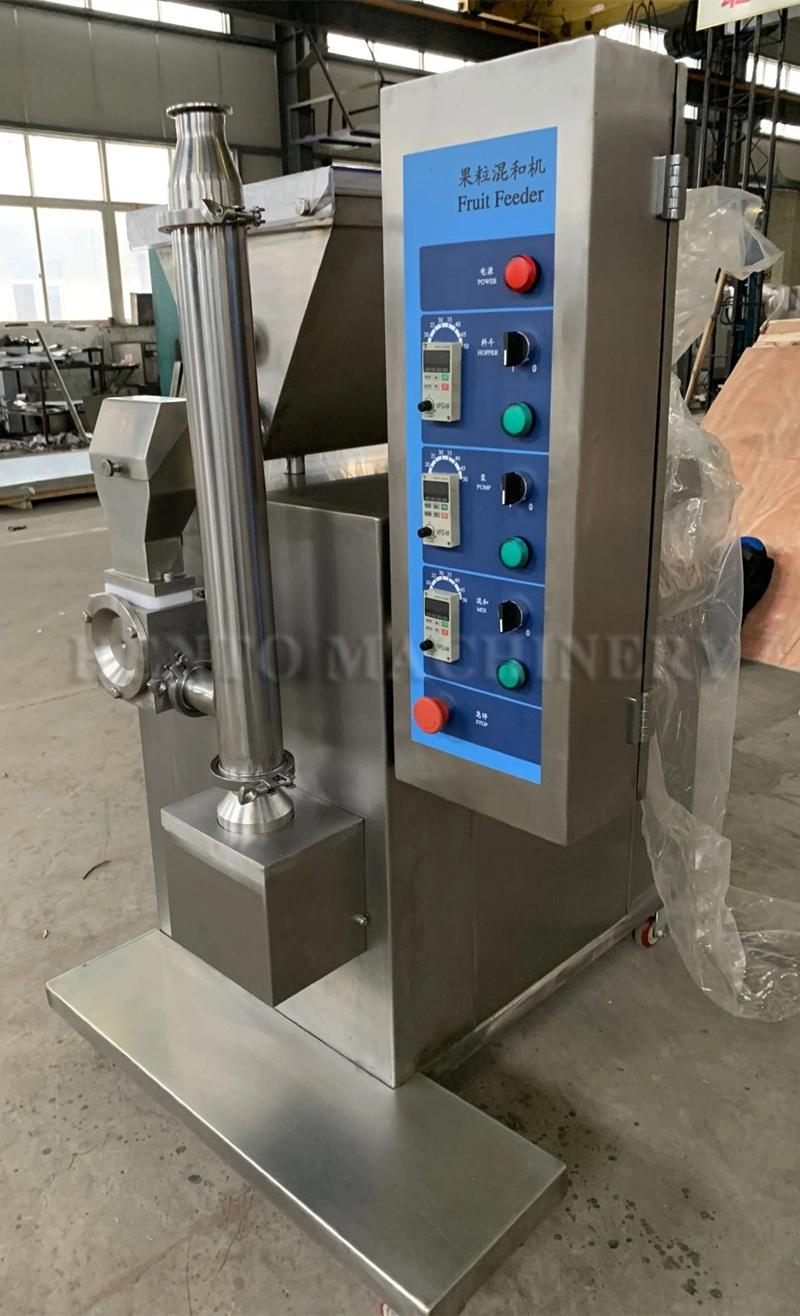 Industrial Fruit Mixing Feeding Machine used in Ice Cream