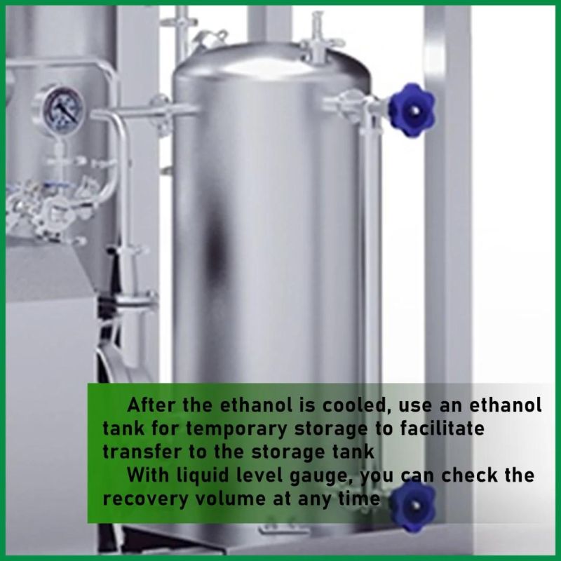 100L~500L Automatic Milk Vacuum Falling Film Evaporator