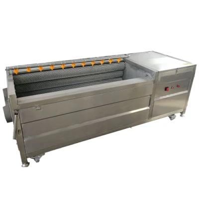 Root Vegetable Fruit Ginger Potato Washing Peeling Cleaning Machine