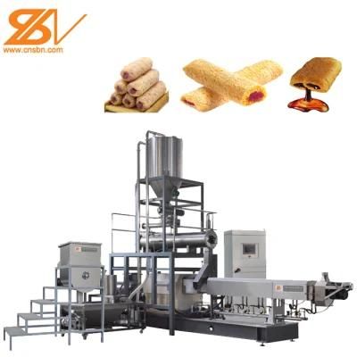 Automatic 200kg/H Corn Puffs Snacks Food Extruder Machine