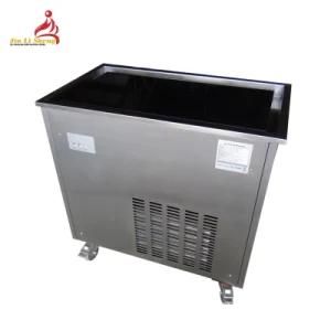 Natural Marble Slab Top Thai Fried Ice Cream Machine