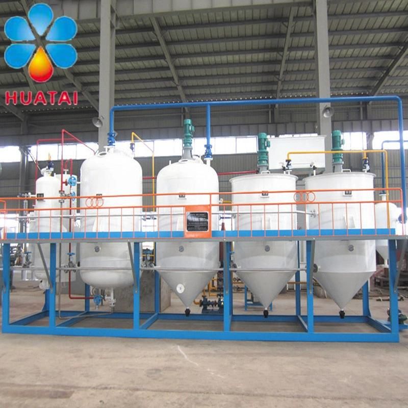 China High Efficiency Huatai Brand 50-2000t/D Palm Oil Refinery Plant / Crude Palm Oil Refining Process Plant with Ce Approved