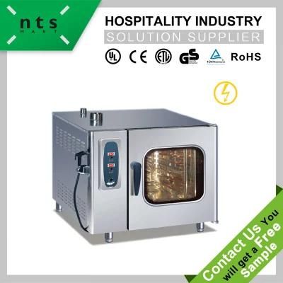 Stainless Steel 6 Tray Electric Combi Steamer