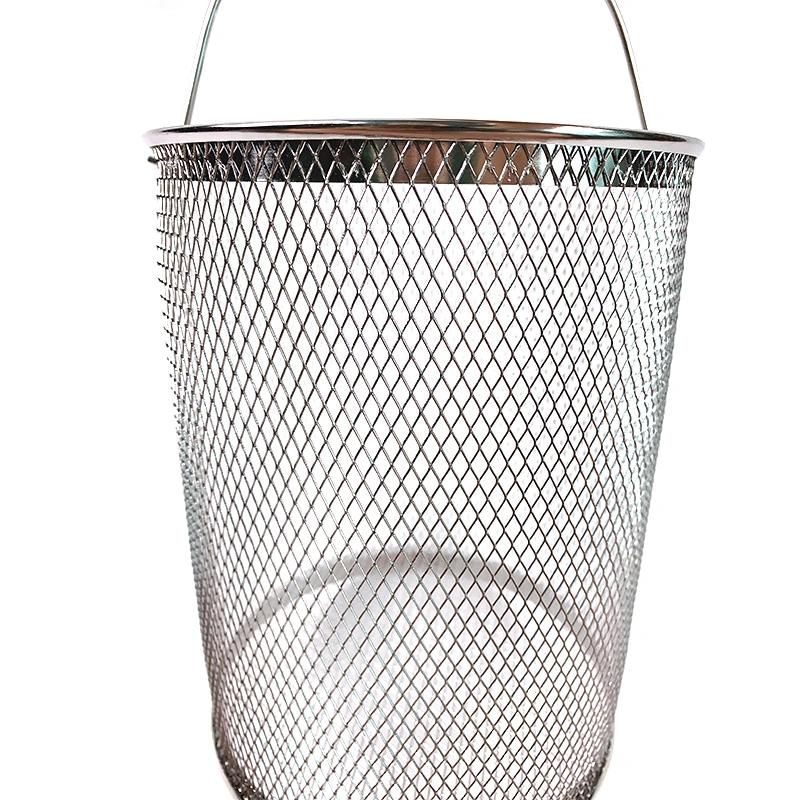 Stainless Steel Round Wire Fry Basket