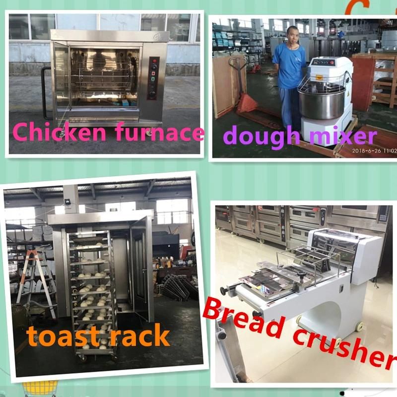 Industrial Baking Toast Hamburger Bread Gas Bakery Tunnel Oven Machine Price