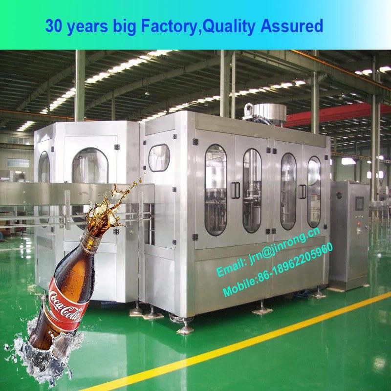 Automatic Carbonated Water Washing Filling Capping Monoblock Filling Machine