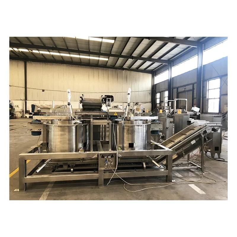 Continuous Frying Machine Bugle Chips Frying Machine Brosted Chicken Fryed Machine