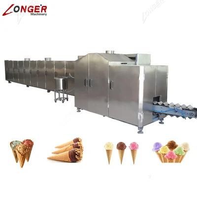 Ice Cream Cone Making Machine Processing Line Manufacturers in India