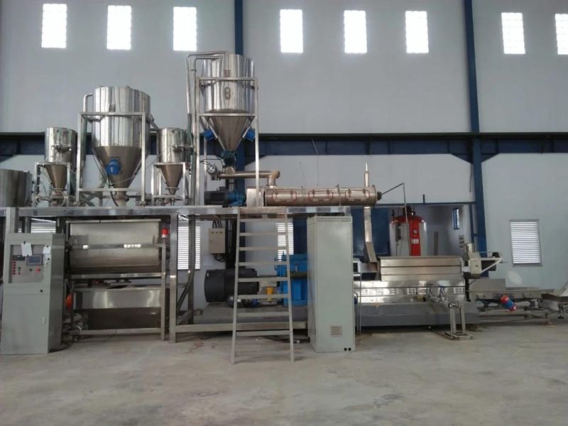 Twin Screw Poultry Feed Pet Food Making Machine