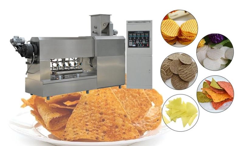 300kg/H Doritos Tortilla Chips Making Machine for Sale Tortilla Production Line Tortilla Chip Plant