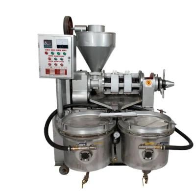 Combined Oil Machine with Electromotor and Filter for Oil Extraction-C