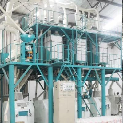 Africa Medium Corn Maize Flour Milling Equipment for Ugali Fufu