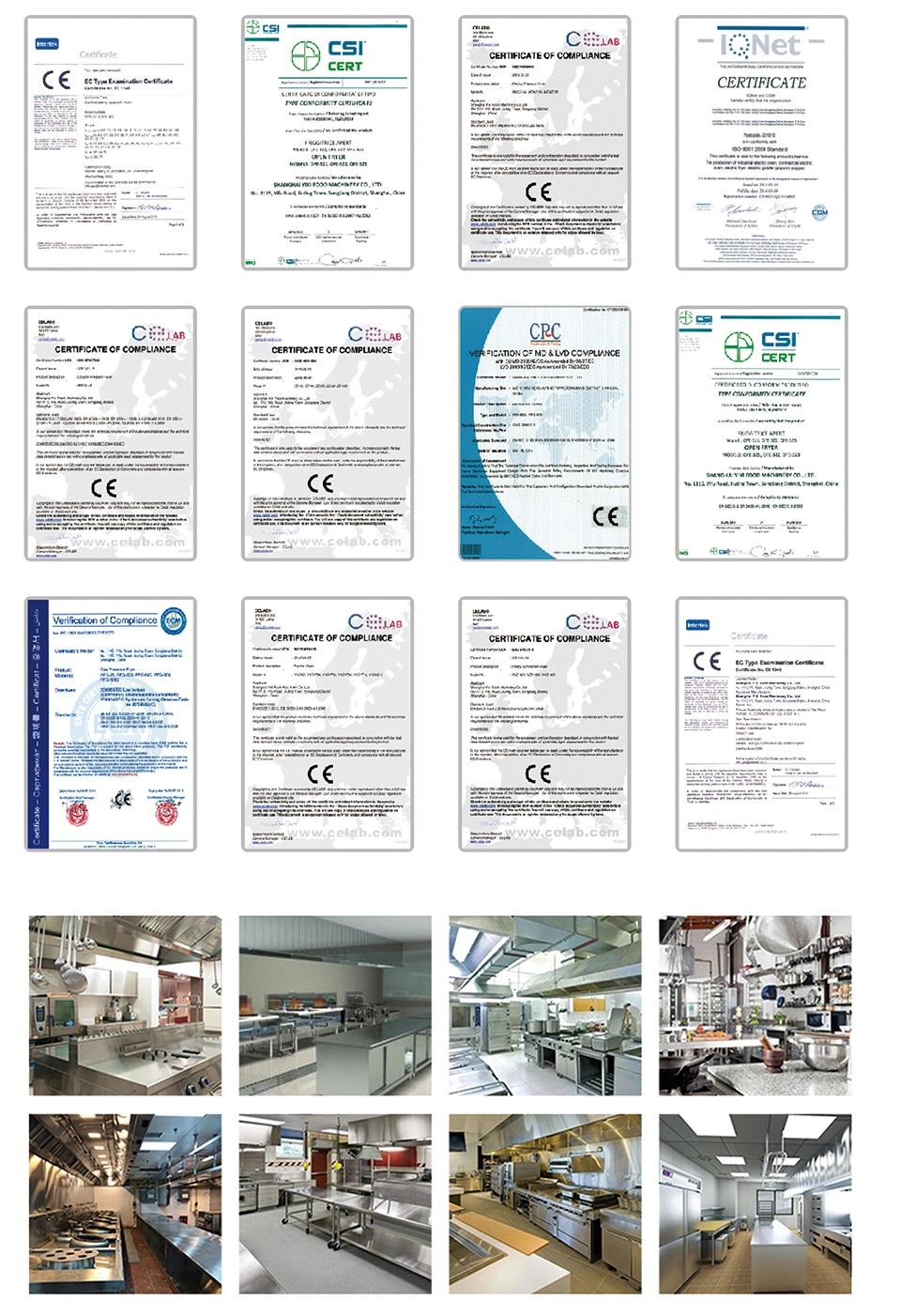 Gh776 Industrial Kitchen Equipment of Gas Griddle