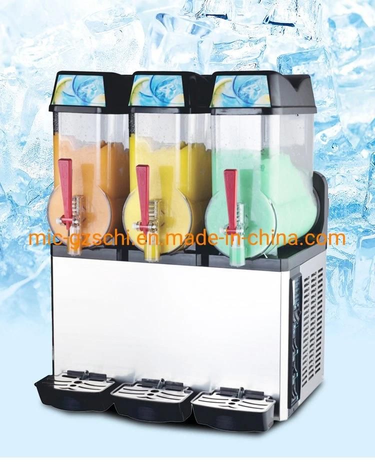 Triple Tanks Commercial Slush Machine Ice Juice Machine