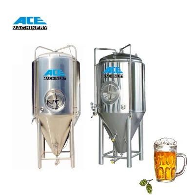 Price of Stainless Steel 300L Jacketed Unitank Fermenter Making Machine for Commercial ...