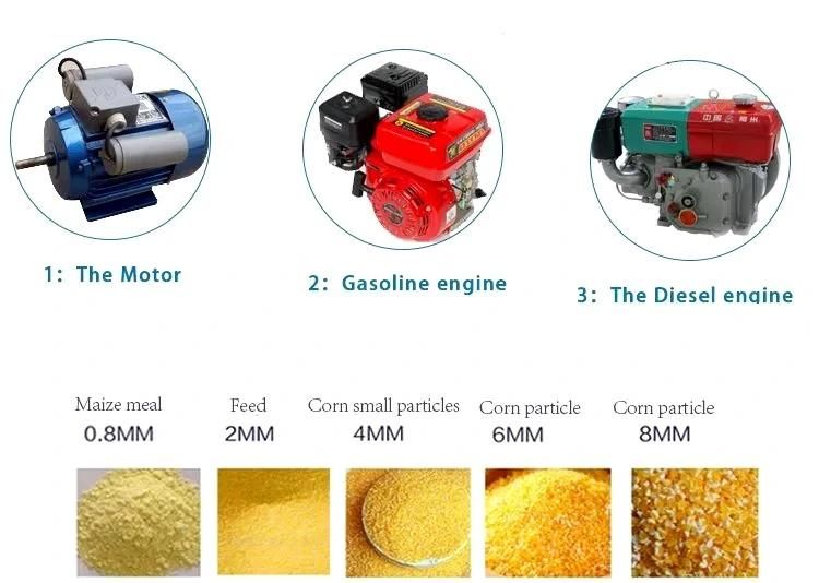 Rice Maize Food Machine Flour Mill Machine