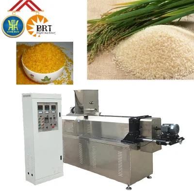 Twin-Screw Extrusion Artificial Instant Rice Nutrition Rice Processing Machines