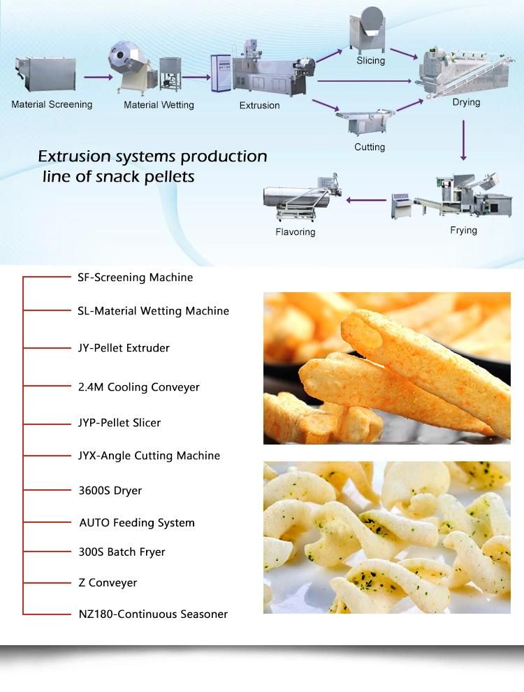 Snack Pellet Extruder Machine