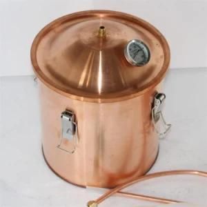 Kingsunshine 10L/3gallon Red Copper Alembic Distiller Moonshine Alcohol Still Home Brew ...