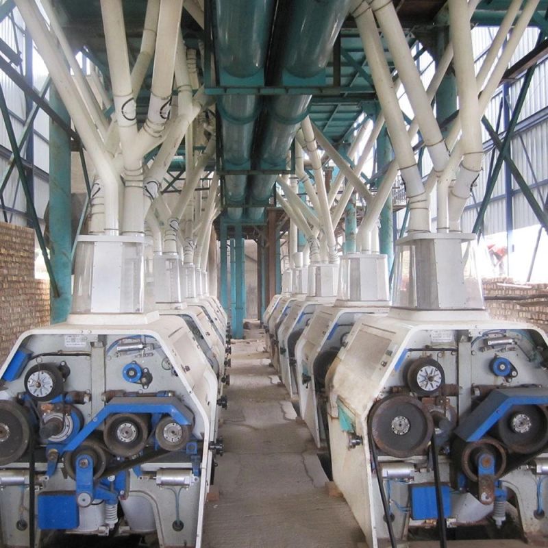 Pneumatic Roller Mill 200t Wheat Flour Mill Machine