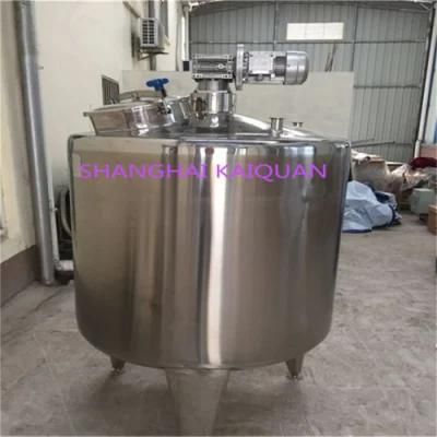 Stainless Steel Heating Cooling Mixing Temperature Control Tank
