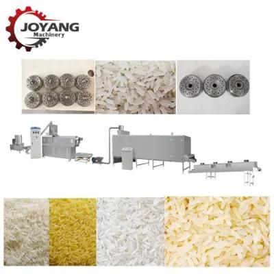 Indian Artificial Rice Nutrition Facts Extruder Frk Processing Line