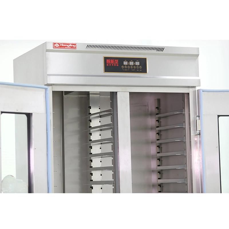 Luxury Dough Fermantation 32 Trays Double Door Bread Proofer From Hongling