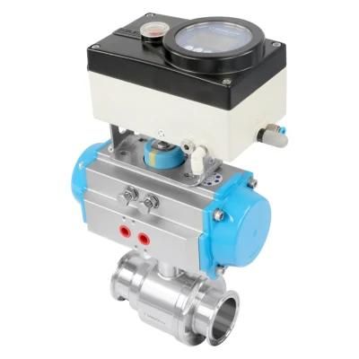 Donjoy Hygienic Ball Valve Horizontal Pneumatic Actuator