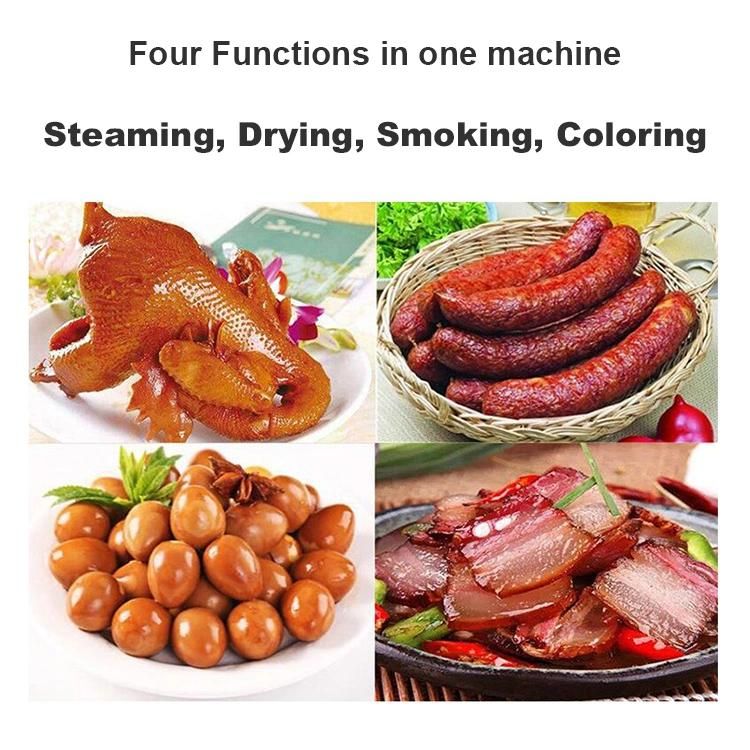 Stainless Steel Sausage Smoked Oven Smoked Duck Chicken Smoker Equipment Fish Smoking Oven Cold Smokehouse