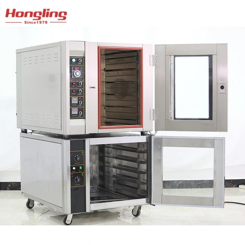 Hot Selling 5-Tray Gas Convection Baking Oven with Proofer Price