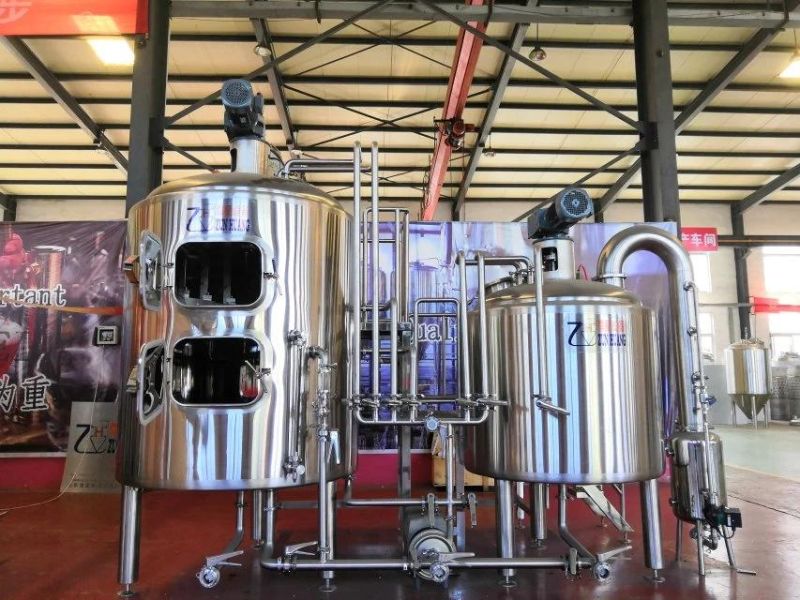 500L SS304 Brewhouse Beer Brewing Equipment