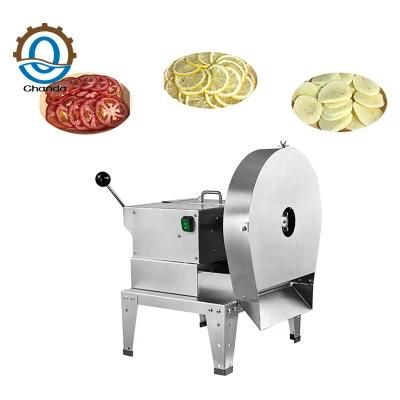 Industrial Automatic Potato Chip Slicer Electric Multifunction Vegetable Cutting Machine ...