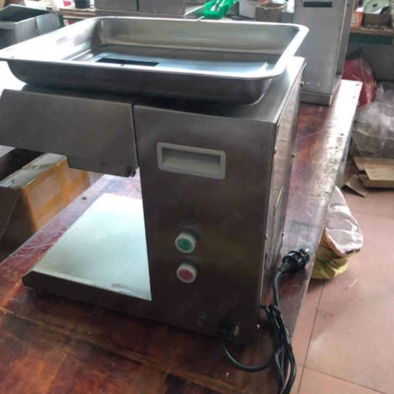 Xjt-Ha Electric Meat Slicer Cutter Multifunctional Vegetable Strip Kelp Shredder Diced Luncheon Meat Cube Food Cutting Machine