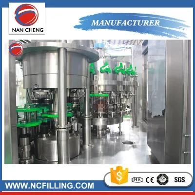 Fully Automatic Beer Soda Tin Can Filling Machinery in Zhanggangjia City, China