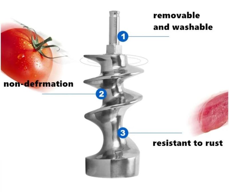 Meat Grinder, Kitchen Appliance Food Processing Cutting Machine Electric Meat Mincer Grinder, Meat Mincer