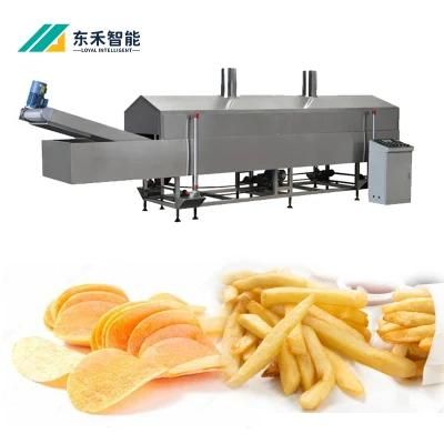 2021 Full Automatic Frozen French Fries Potato Chips Production Line