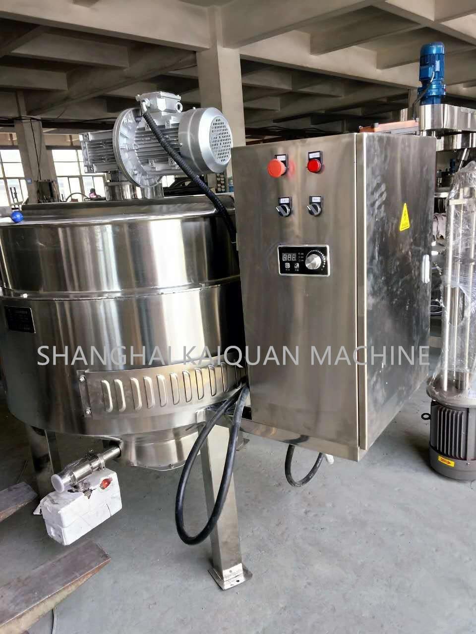 Electricity Gas Steam Heating Jacketed Cooking Kettle