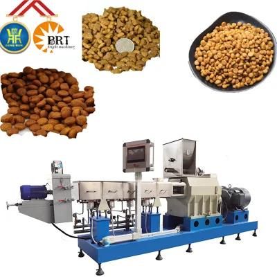 China Extruding Pellet Cat Dog Pet Food Making Machine Pet Food Processing Equipment / Dog ...