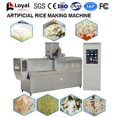 Automatic Artificial Instant Rice Extruder Making Machine