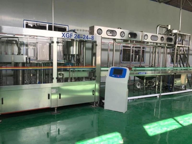 Automatic Drinks /Beverage /Water Filling /Capping Packaging Machine Can Connect with Carton Packing Machine