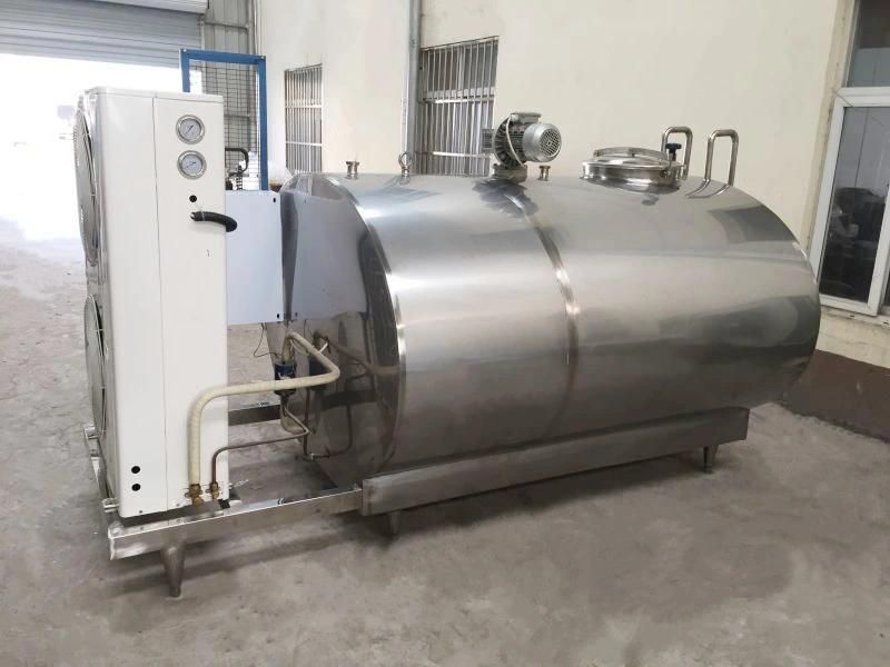 Stainless Steel Dairy Milk Cooling Tank with Cooling Unit Price