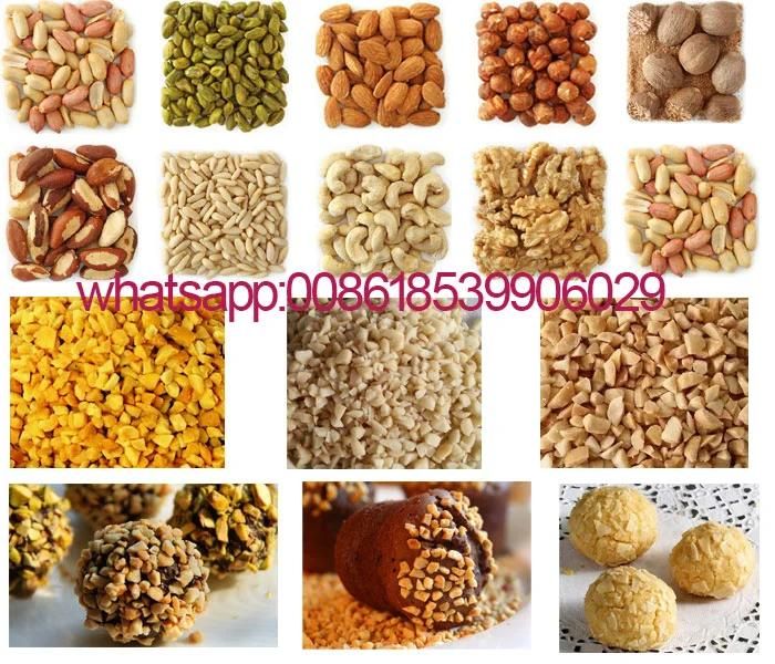 Almonds Crushing Peanut Cutting Machine Nut Chopper for Sale